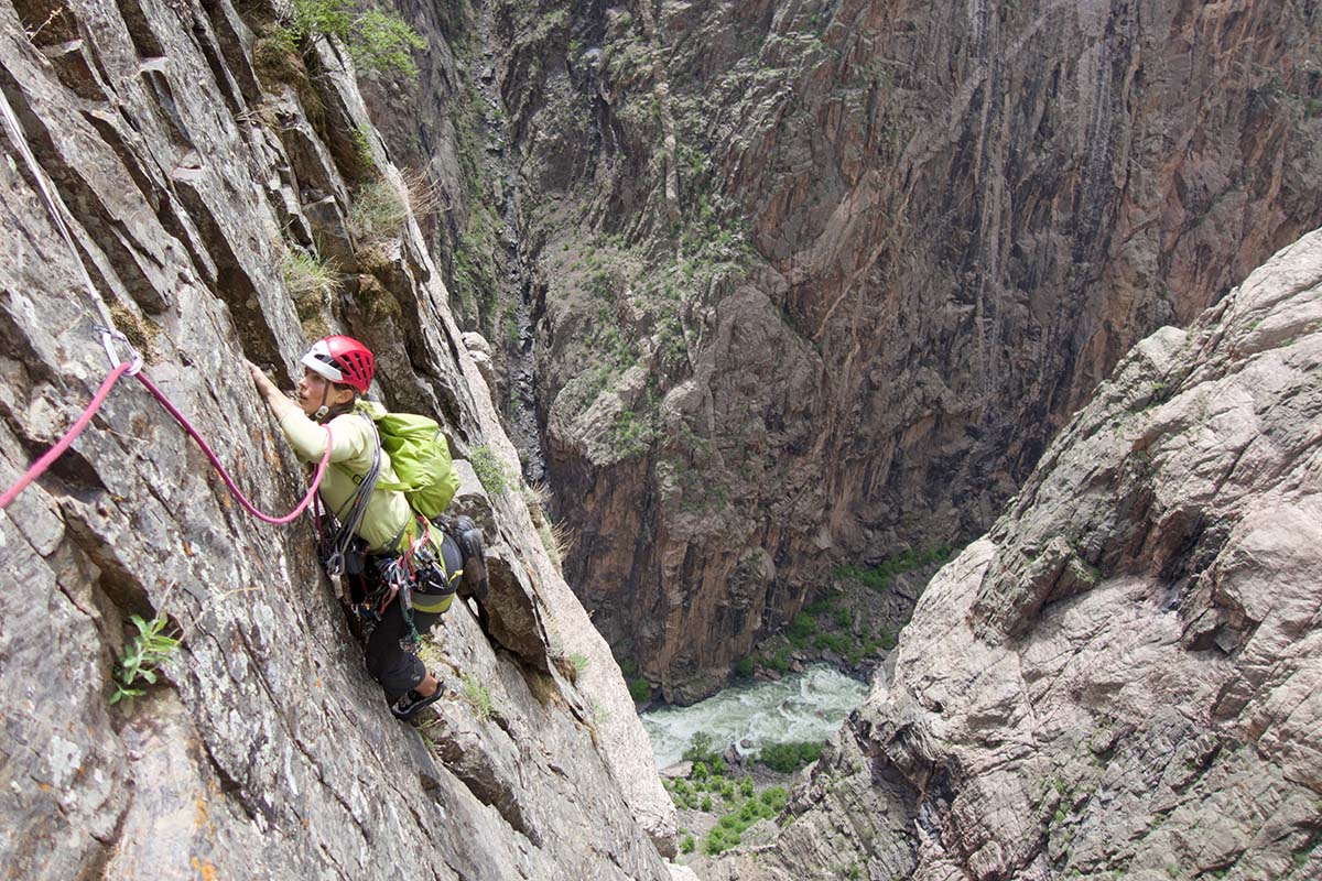 Climbing backpack (follower)